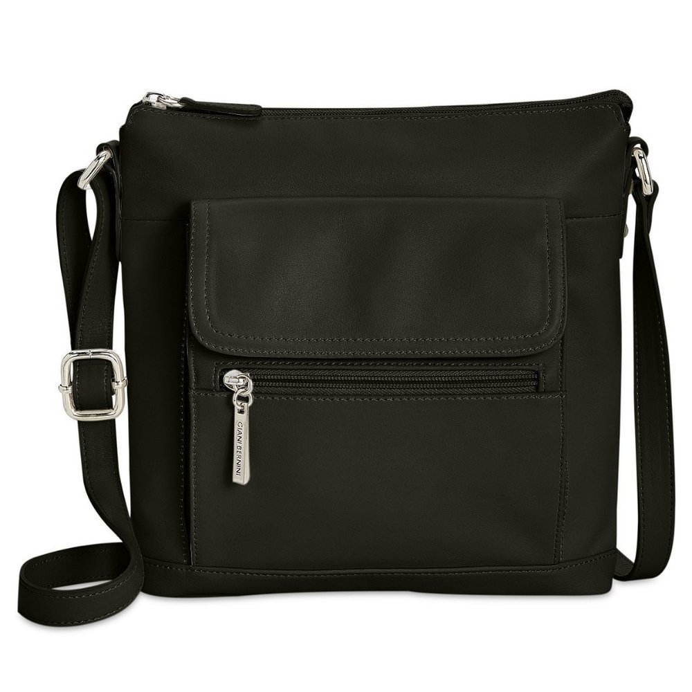 𝅺giani Bernini Nappa Leather Venice Crossbody Bag